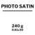 PHOTO SATIN 240 GRAMOS (0.61 X 30)