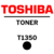 TONER TOSHIBA T1350 ORIGINAL