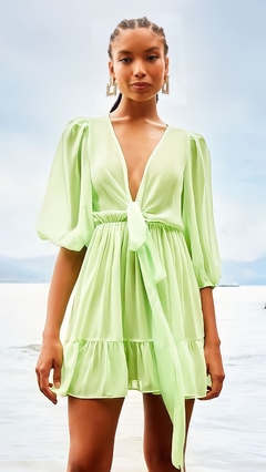 VESTIDO SILK JUSTINE CITRUS