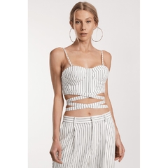 CROPPED CORSET RISCA DE GIZ - BRANCO ALL IS LOVE - loja online