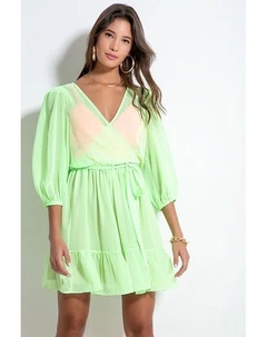 VESTIDO SILK JUSTINE CITRUS - loja online