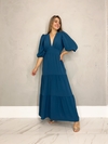 Vestido Helena Azul