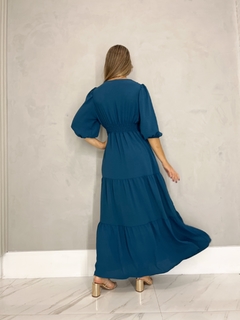 Vestido Helena Azul - comprar online