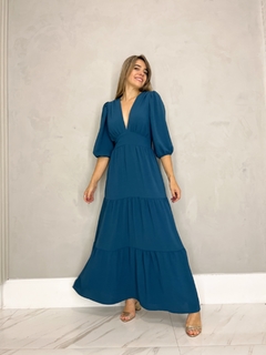 Vestido Helena Azul - Asteria