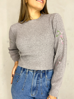 Cropped Modal Lia Cinza