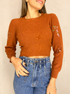 Cropped Modal Lia Caramelo