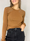 Blusa Brilho Júlia Caramelo