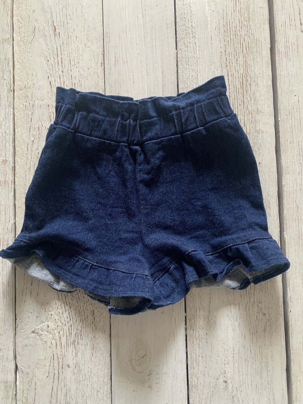 Short de tela hot sale