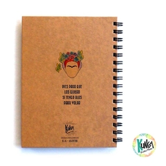 Cuadernos forrados con papel kraft - comprar online