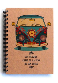 Cuadernos forrados con papel kraft - comprar online