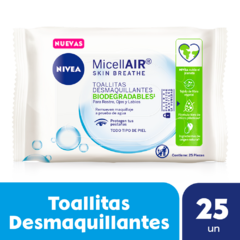 Nivea Toallitas Desmaquillantes 4en1 MICELAR x20 unidades