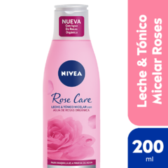 NIVEA Rose Care Leche&Tonico x200ml --->Todo Tipo de Piel