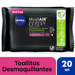 Nivea Toallitas Desmaquillantes MICELAR EXPERT x25 unidades