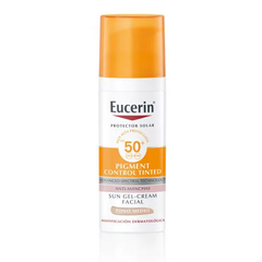 Eucerin Protector Solar Facial Pigment Control Tinted FPS50 X50ML ---> Anti Manchas, Tono Medio