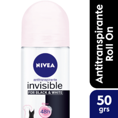 Nivea Antitranspirante Roll On Woman Black&White x50ml