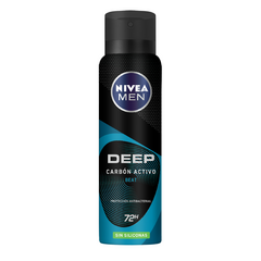 Nivea Men Desodorante Antitranspirante DEEP BEAT CARBON ACTIVADO Aerosol X150ML