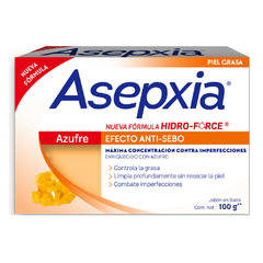 Asepxia Jabón Azufre x100g