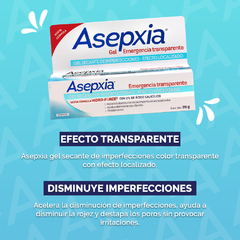 Asepxia GEL EMERGENCIA TRANSPARENTE en internet