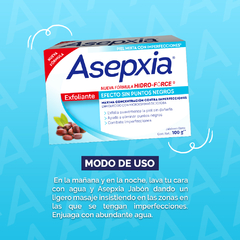 Asepxia Jabón Exfoliante en internet