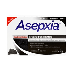 Asepxia Jabón Carbón Detóx - comprar online