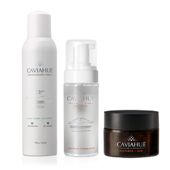 CAVIAHUE Rutina Cuidado Facial Hombre (Espuma de Limpieza + Crema 360 + Agua Termal) - comprar online