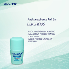 Goicoechea DiabeTX Roll On Antitranspiante x50ml - Farmacia y Perfumería Neuquén