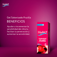 Multi O Lubricante Íntimo en Gel Frutilla x 50 g en internet