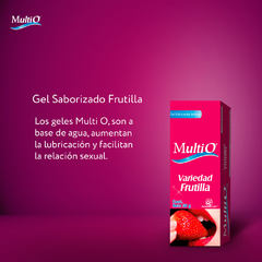 Multi O Lubricante Íntimo en Gel Frutilla x 50 g - Farmacia y Perfumería Neuquén