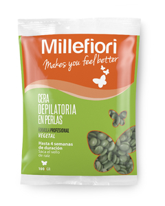 Millefiori Cera Depilatoria Vegetal en Perlas 100g (Repuesto)