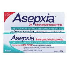 Asepxia GEL EMERGENCIA TRANSPARENTE