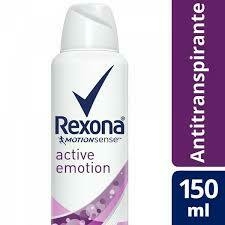 Rexona Antitranspirante Aerosol x150ml ACTIVE EMOTION