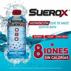 SUEROX Bebida hidratante x630ml ARANDANOS POMELO - comprar online