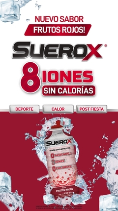 SUEROX Bebida hidratante x630ml FRUTOS ROJOS en internet