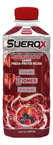 SUEROX Bebida hidratante x630ml FRUTOS ROJOS