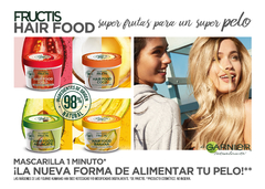 Fructis Hair Food Baños de crema Banana 350g - Farmacia y Perfumería Neuquén