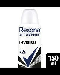 Rexona Antitranspirante Aerosol x150ml INVISIBLE