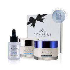 CAVIAHUE Rutina Anti Edad (Crema Dia + Crema Noche + Serum h)