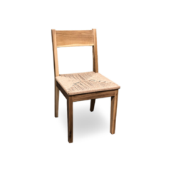 SILLA Mykonos (Asiento Madera o TejIdo) - tienda online