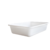 BATEA RECTANGULAR 41X30X9 CM. BLANCA MEDIANA 7 LTS