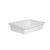 BATEA RECTANGULAR 30X22X7 CM. BLANCA CHICA 2,5 LTS