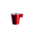 TAZA FLASHY EXPRESSO RED 80 CC