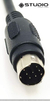 8P Mini Din macho a macho DB9 RS232 PLC Cable de programación 10Ft - comprar online
