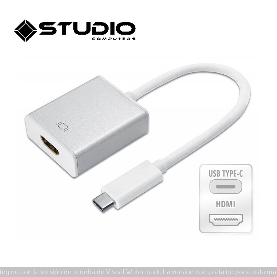 Adaptador Usb-c 3.1 A Display Port 4k Cable Mac Pc Celular