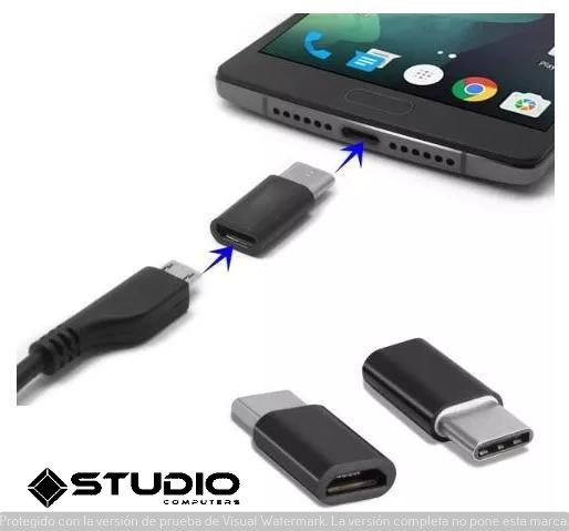 Adaptador USB-C a Micro USB Mini USB tipo C hembra a Micro Usb macho  convertidor para teléfono tableta adaptador de carga de cámara – Los  mejores productos en la tienda online Joom
