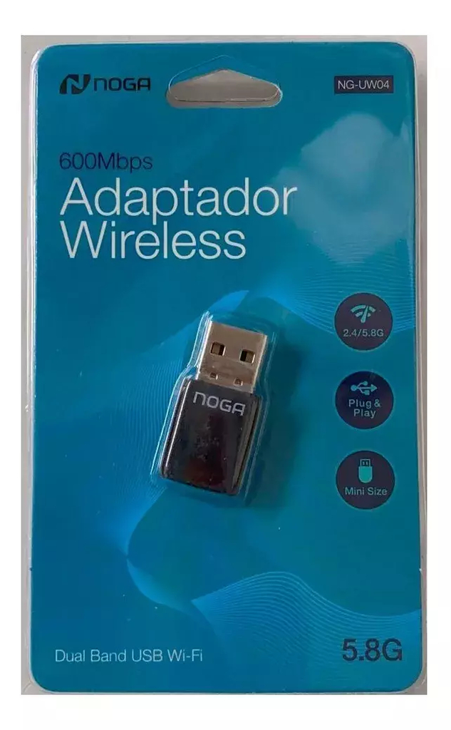 Adaptador WiFi USB para PC: Adaptador de rojo Argentina