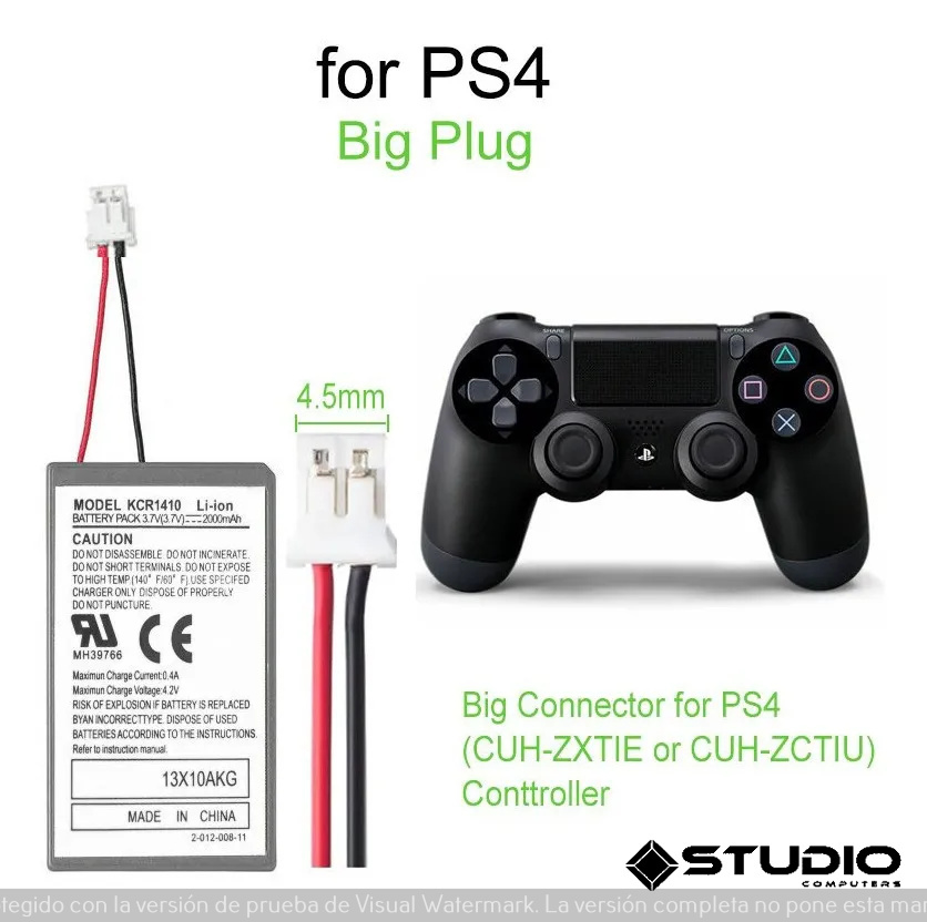 Bateria LIP1522 de Mando DualShok para Playstation 4 PS4 - Repuestos Fuentes