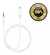 Cable Adaptador P/ iPhone Lightning A Jack 3.5mm Mini Plug Audio
