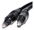 Cable Optico Toslink Fibra Optica Dorada 3 Mts Audio Digital