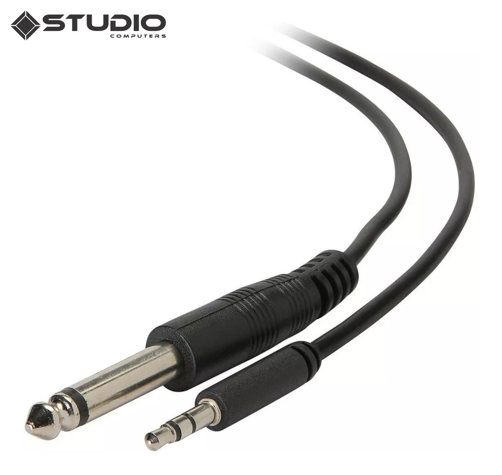 Cable Audio Jack 3.5 A Plug 6.5 Stereo Guitarra 5 Mt Vention