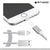 Cable Cargador Para iPhone Magnetico Mallado Carga Rapida 5a - comprar online